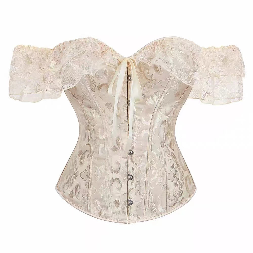 Court-Style Lace Sexy Fitted Dress